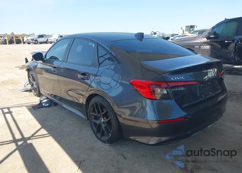 2022 Honda Civic Sport z USA, uszkodzony, nr VIN 2HGFE2F57NH543179